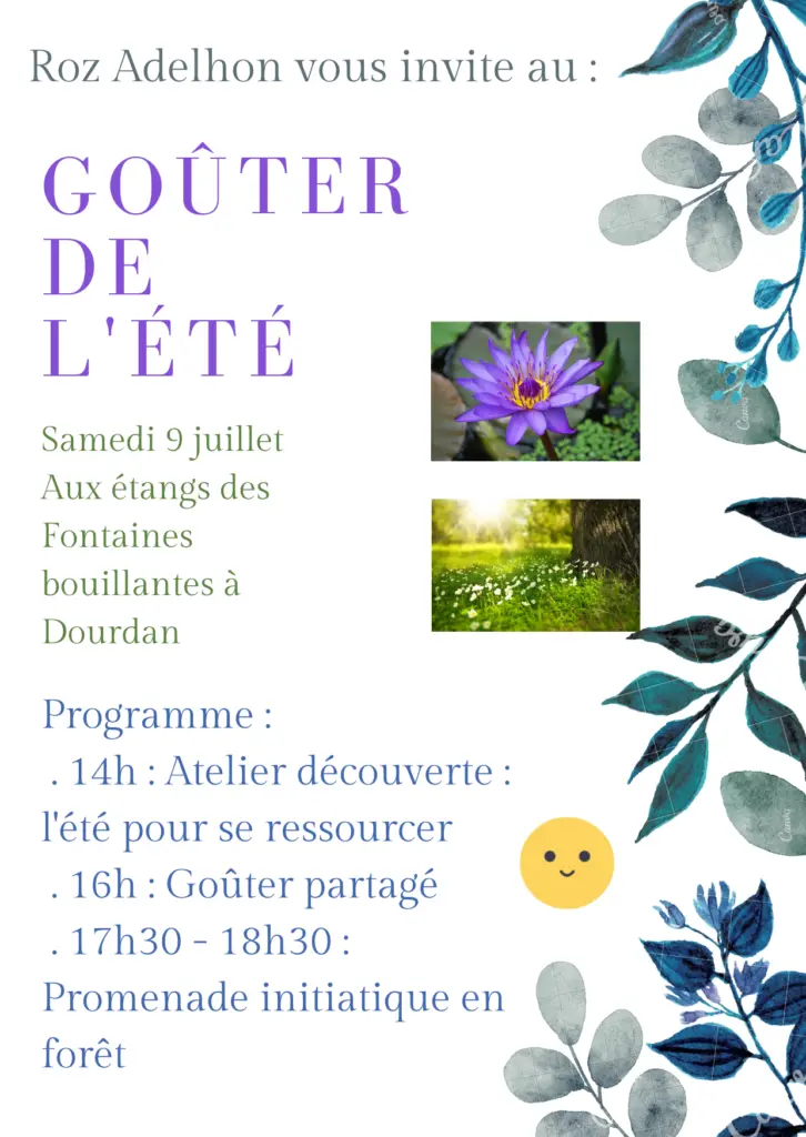 Gouter de l'été